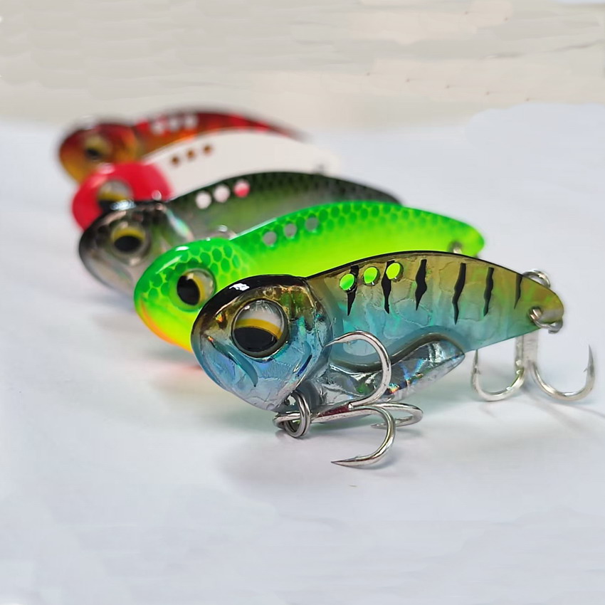 Fishing Lure Blade Bait - 6 stücke Metall VIB Angeln Lockt