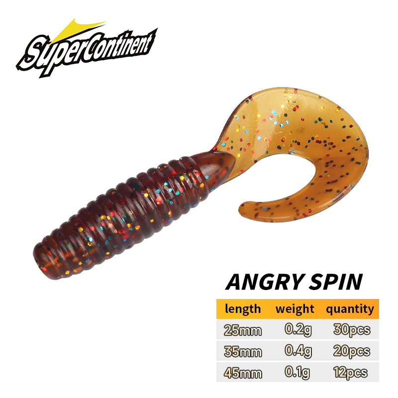 Supercontinent Soft Bait Angry – Fishing Lure Soft Plastic Bewertung und Preis