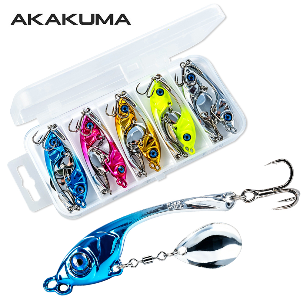 10 Stück/Box Doppelloch-Metall – Fishing Lure Spinnerbait Bewertung und Preis