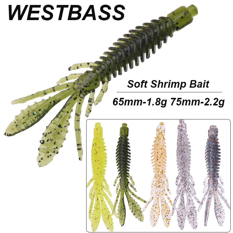 WESTBASS 5PCS Weiche Larve Köd – Fishing Lure Swimbait Bewertung und Preis