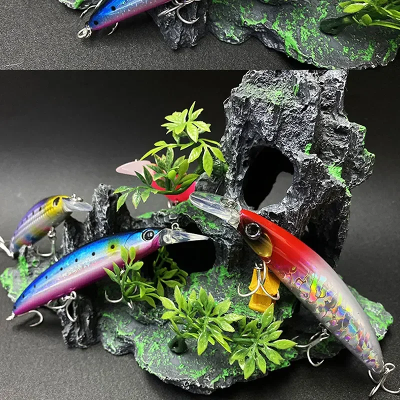 Schwimmende Minnow-Angelköder, – Fishing Lure Spinnerbait Bewertung und Preis