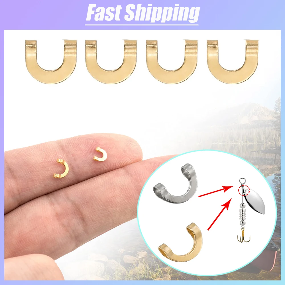 100 stücke Angeln U Förmigen F – Fishing Lure Spinnerbait Bewertung und Preis